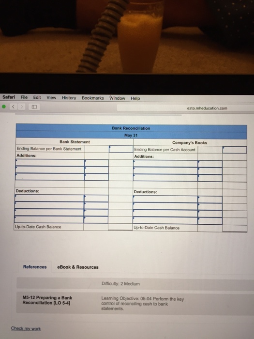 possible please.. Assignments due in one hour!! Thanks Week 7-Cash Question 2