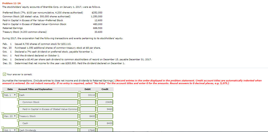 only 2 questions at the end. All information provided. Problem 11-2A The