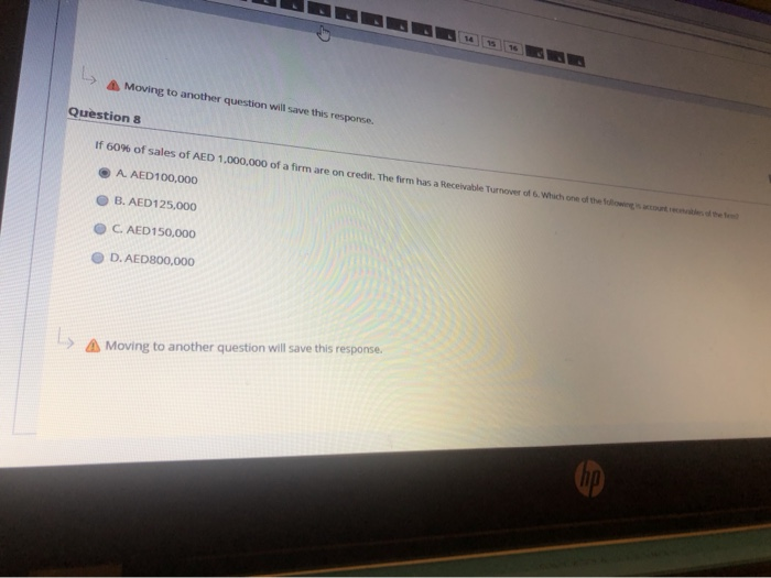 the above terms, your arcourt is worth A $100 B. $20 C.