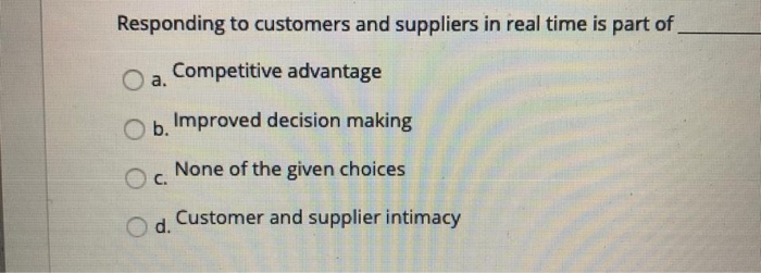 advantage doing things cheaper and faster, decreasing revenues and innovation process True