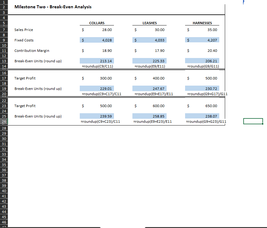 is to analyze the cost behaviors and systems of your industry and