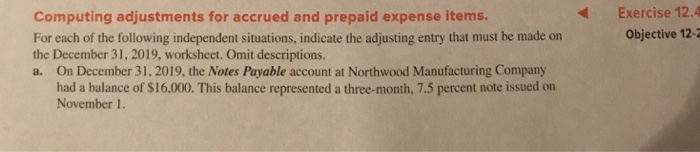  All problems College Accounting Chapters 1-13 15th Edition Computing adjustments for