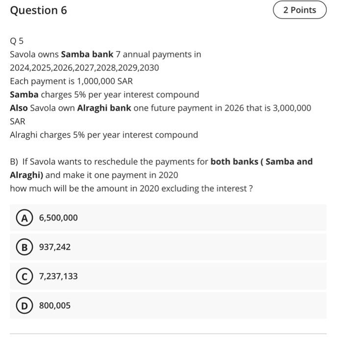  can you help me with this question , please Question 6