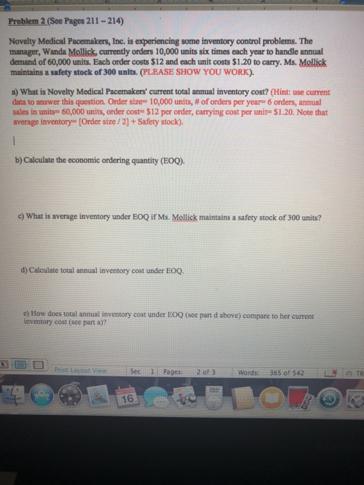 solution, Page 219) Mountain Health System, Inc. is a well-known and reputable