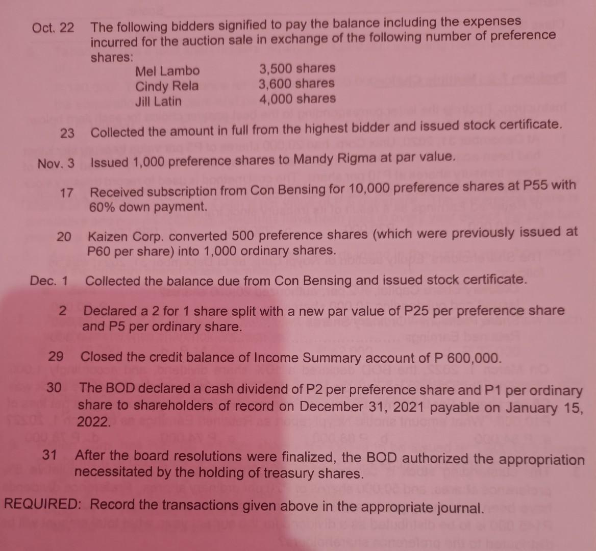 Information: Partnership liabilities are to be assumed by the newly-formed corporation called