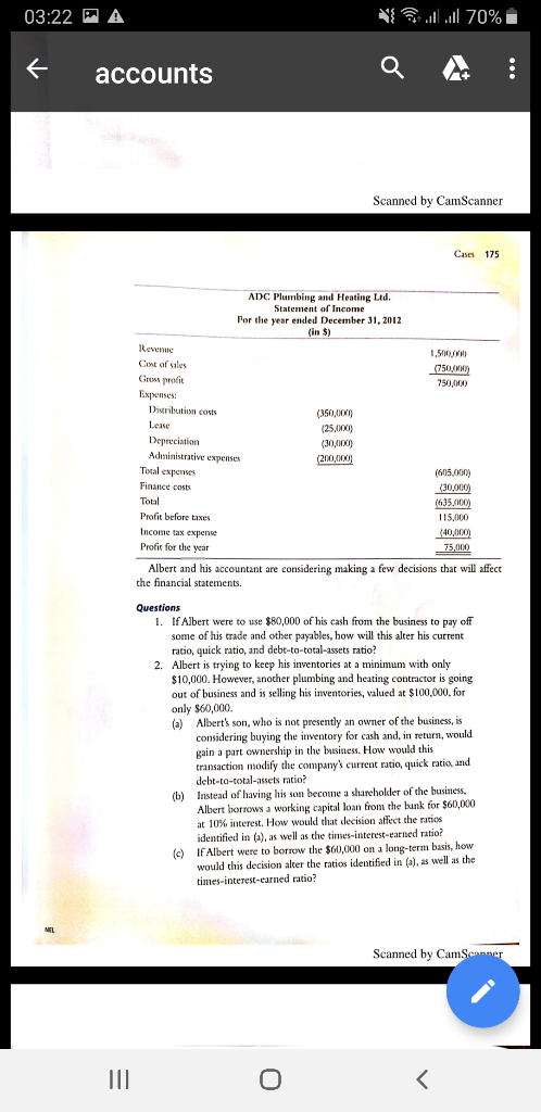 and 2 on urgent basis.If you want to calculate ratio please do