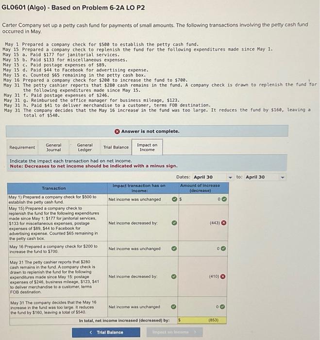 set up a petty cash fund for payments of small amounts. The