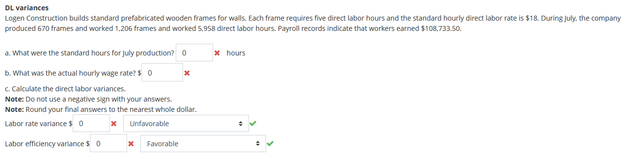  DL variances produced 670 frames and worked 1,206 frames and worked