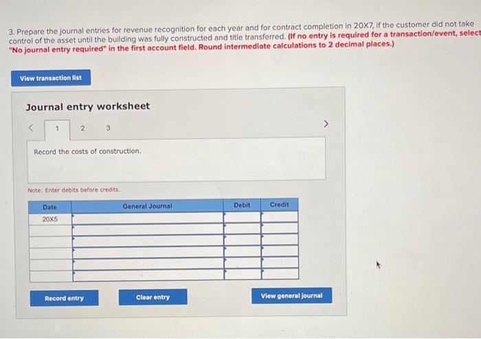 with estimated costs for 205 and 206. In 207, actual costs exceeded