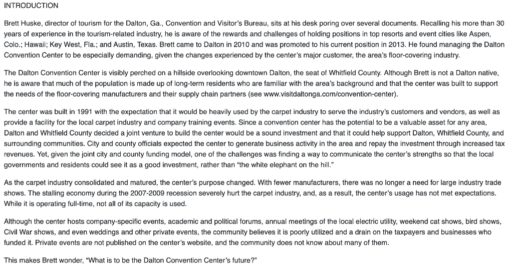 dalton case and give a summary analysis or suggestions. Case will be