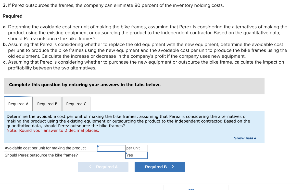 Information 1. The manufacturing equipment, which originally cost $570,000, has a book