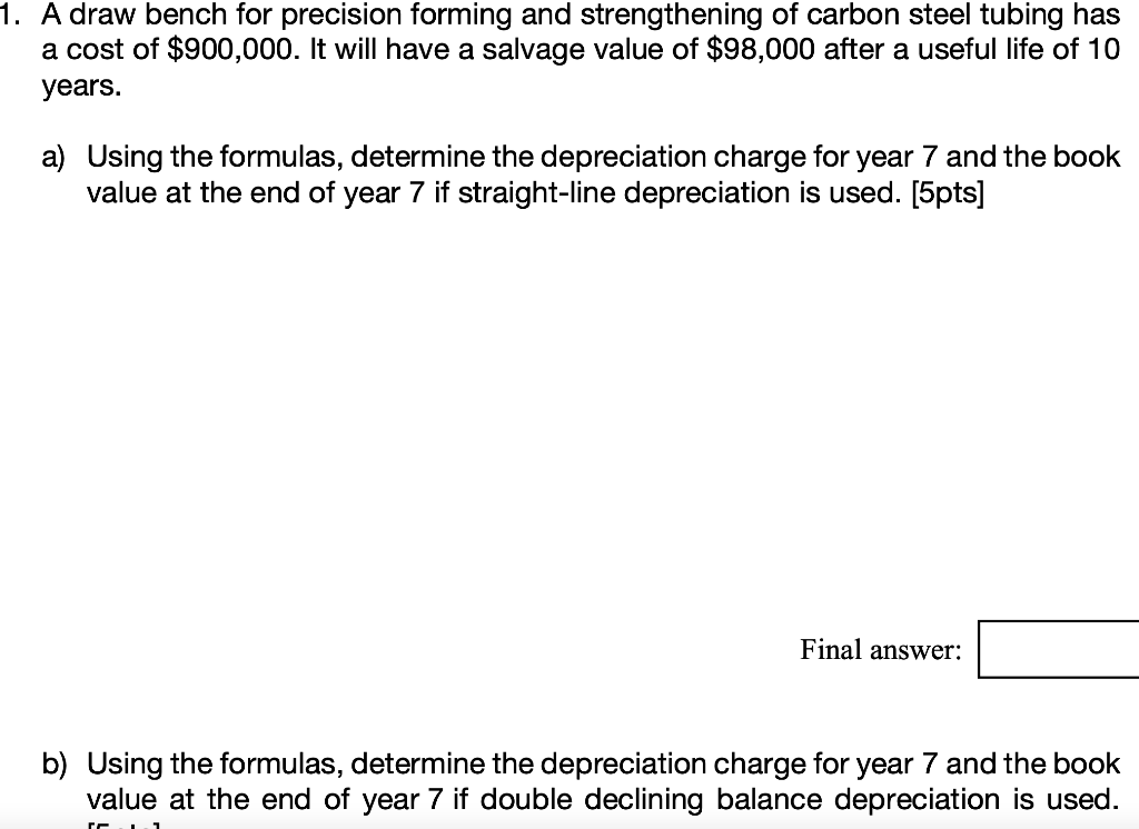 is the draw bench tangible? A draw bench for precision forming and
