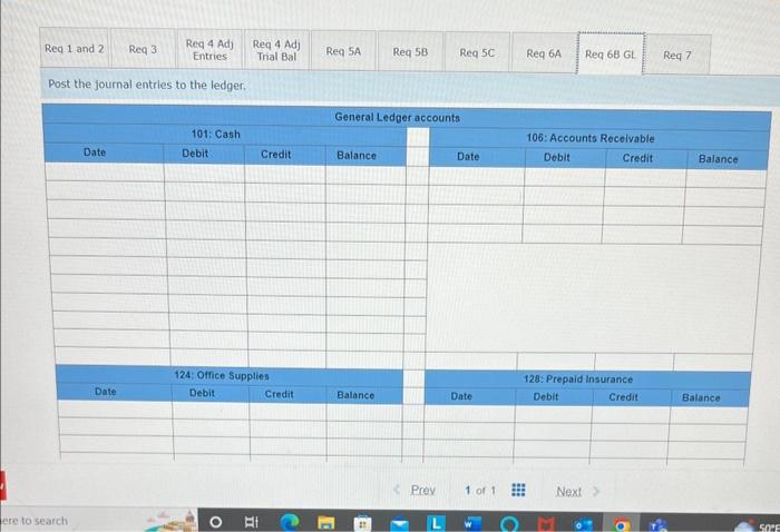 for the first eonth's (Aprii) rent, 3 The company purchased $1,500 of