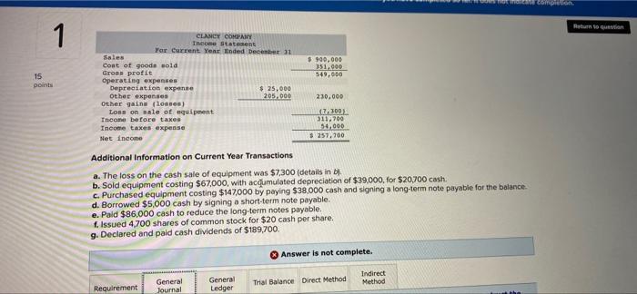 GL1202 (Algo) - Based on Problem 12-3A LO A1, P2, P3 Clancy