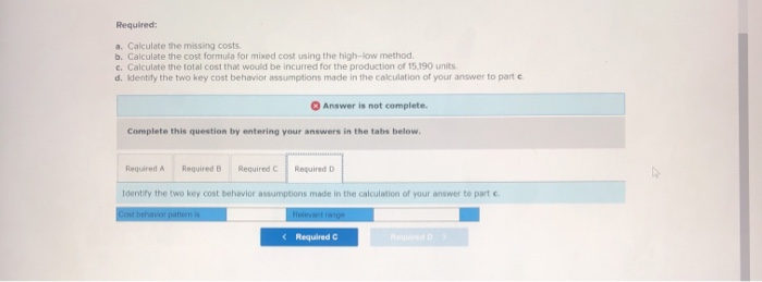 Fixed costs Mixed costs Total costs August 20,580 $ 33, 10e 22,246