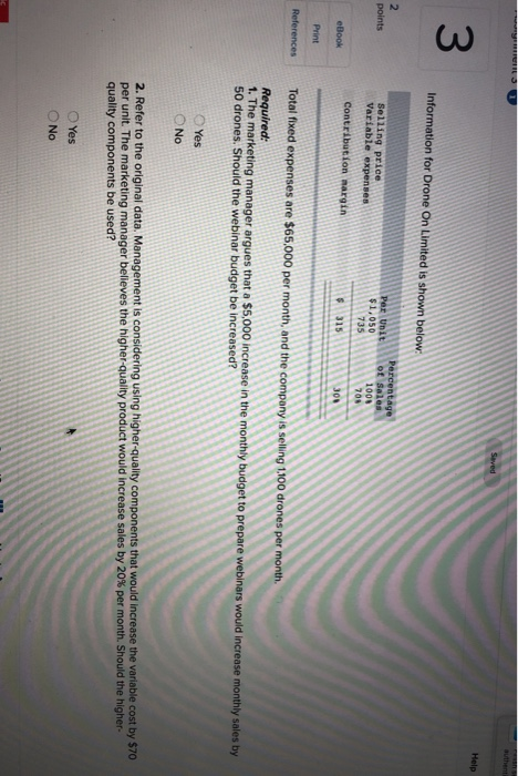  authent Seved Help 3 Information for Drone On Limited is shown