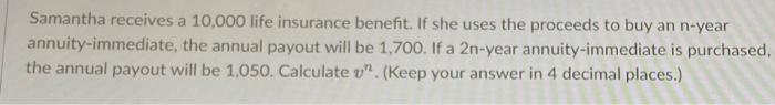 ADVANCE The unit decreasing immediate annuity has 30 annual payments 30,29,,1, at