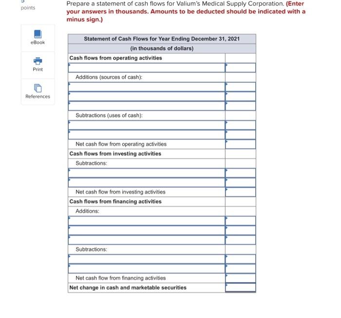 thousands of dollars) Assets 2021 2020 Lia Current assets: Current liabilities: Cash