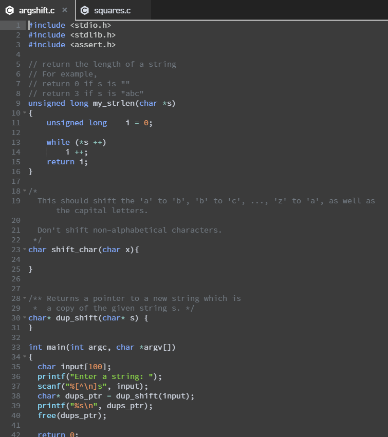 TODO here please edit the code that i have given and please