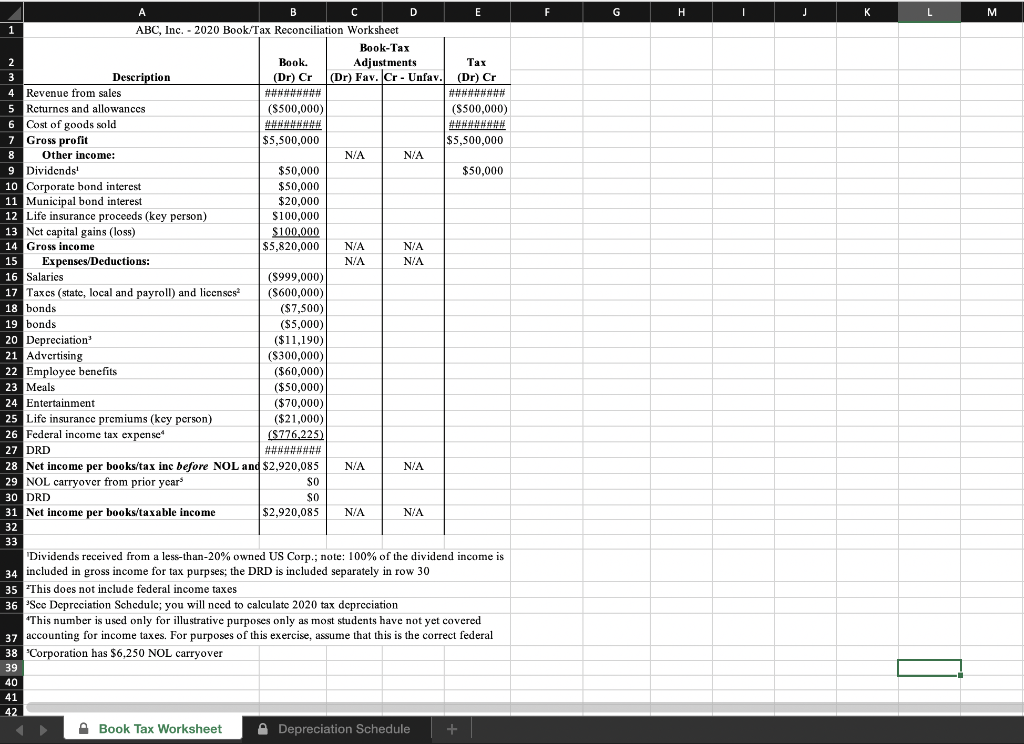 please answer column C , D , and E .also answer colomn