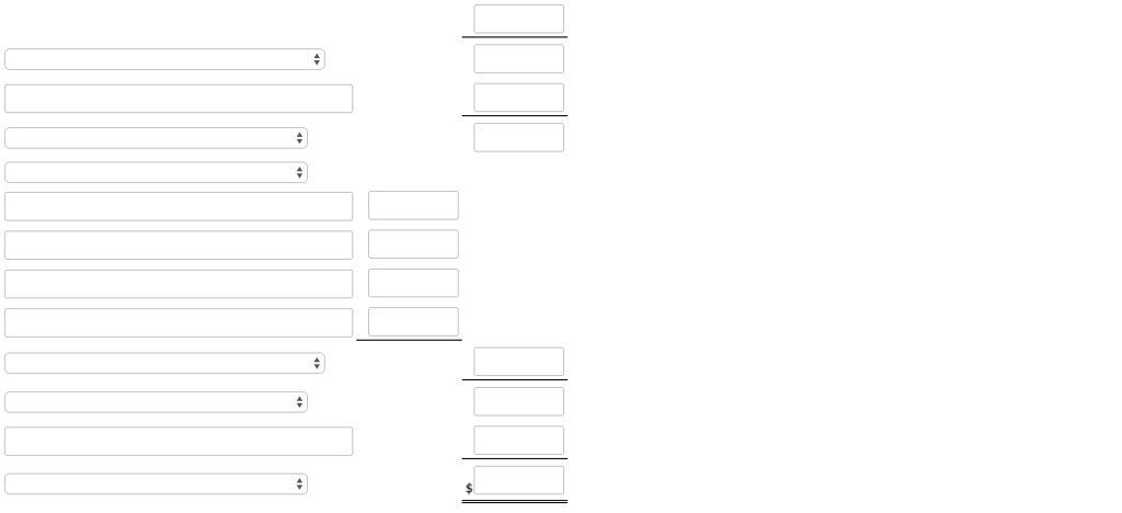 and wages expense Income tax expense $208,700 Rent expense 9,200 Sales discounts