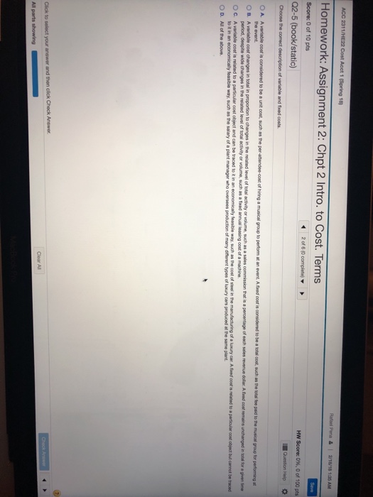  This is my final, please please double check your answer thank