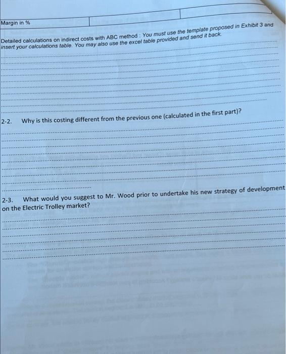 launch a new range of products: golf trolleys. A trolley can help