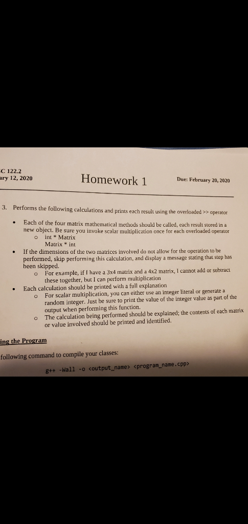 The dimensions, or size, of a matrix can be expressed as mxn