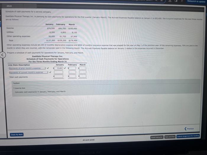 please help i have no idea what im doing Eantinte Phvilical Theraer