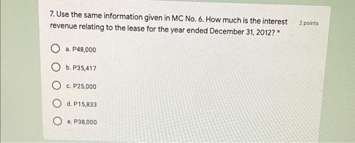 following statements is true in finance leases, from the viewpoint of the