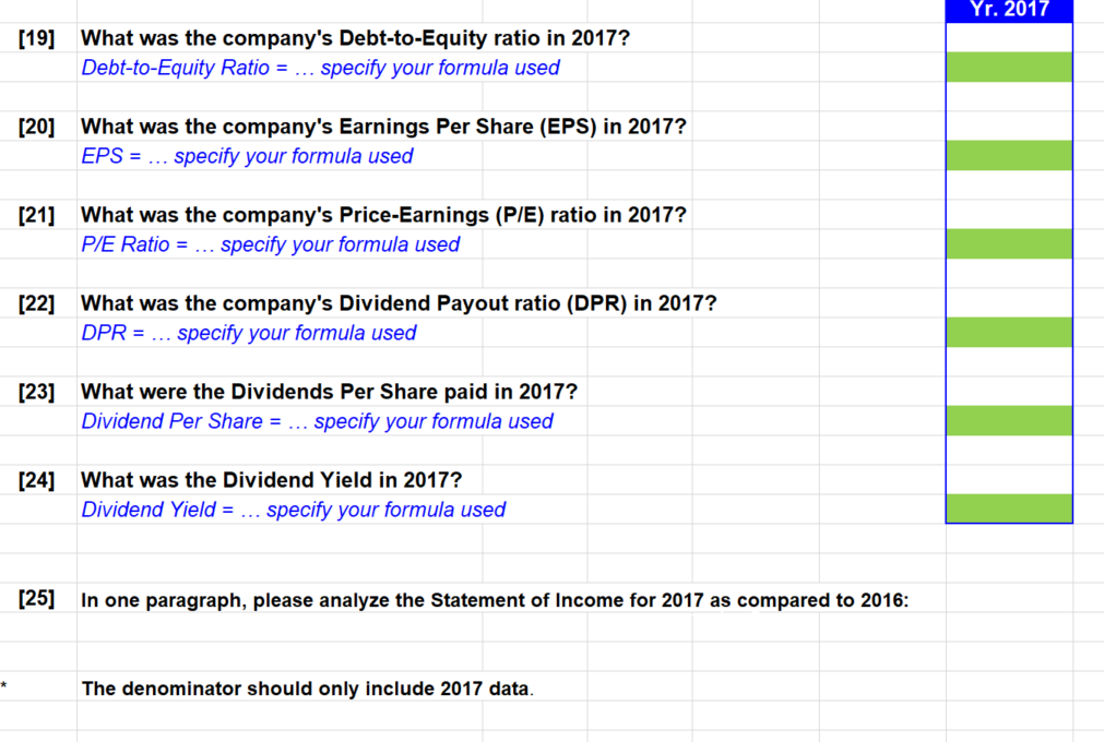 after Tax on the Balance Sheet and Income statement below (rows highlighted