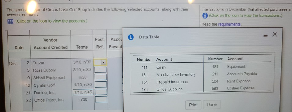 what is the post ref. The gener er of Circus Lake