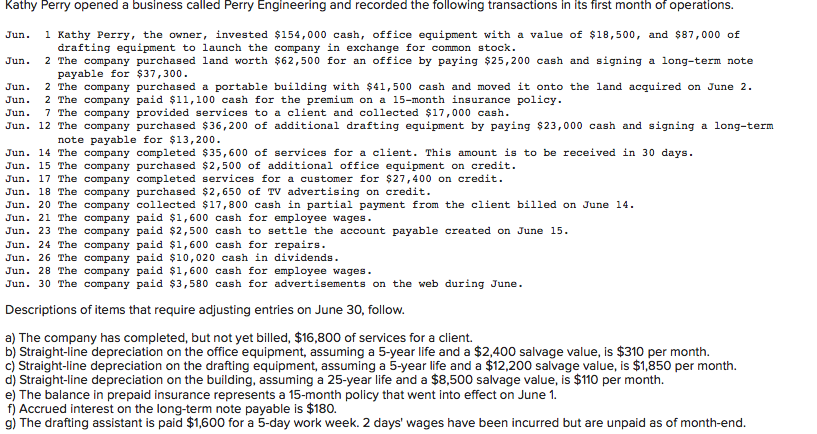 Kathy Perry opened a business called Perry Engineering and recorded the