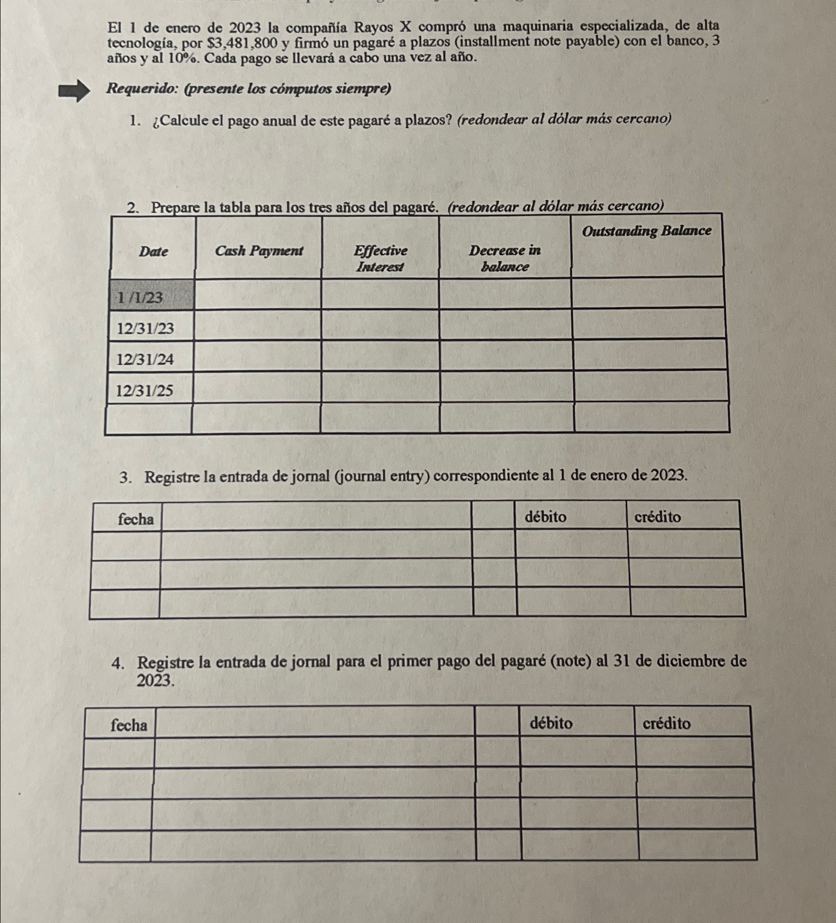  El 1 de enero de 2023 la compaa Rayos X compr