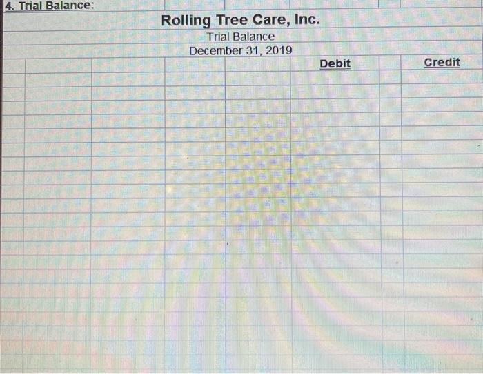 Care, Inc. Now you are to prepare the 2nd year of transactions