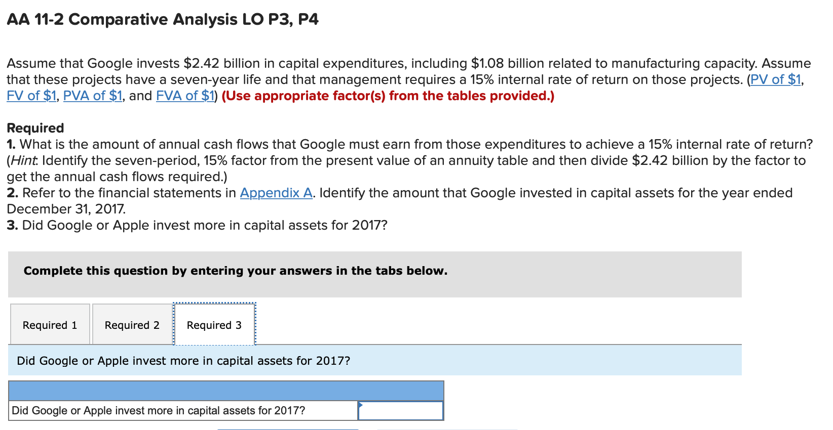 Assume that these projects have a seven-year life and that management requires