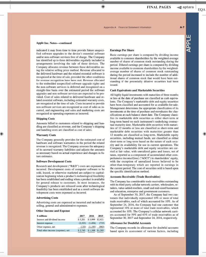 billion by the factor to get the annual cash flows required.) 2.