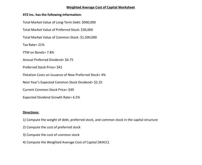 help please ! no excel please write out ! Weighted Average Cost