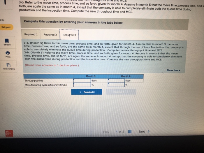 Many adjustment problems relating to performance measurement. After much study, the company
