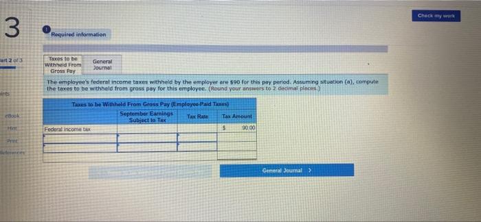 Part 2 of 3 Required information The following information applies to the