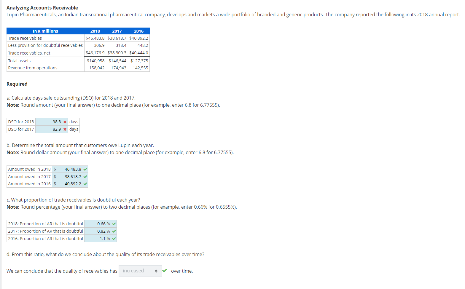 Please show a complete step-by-step solution for letter A. Thank you! It