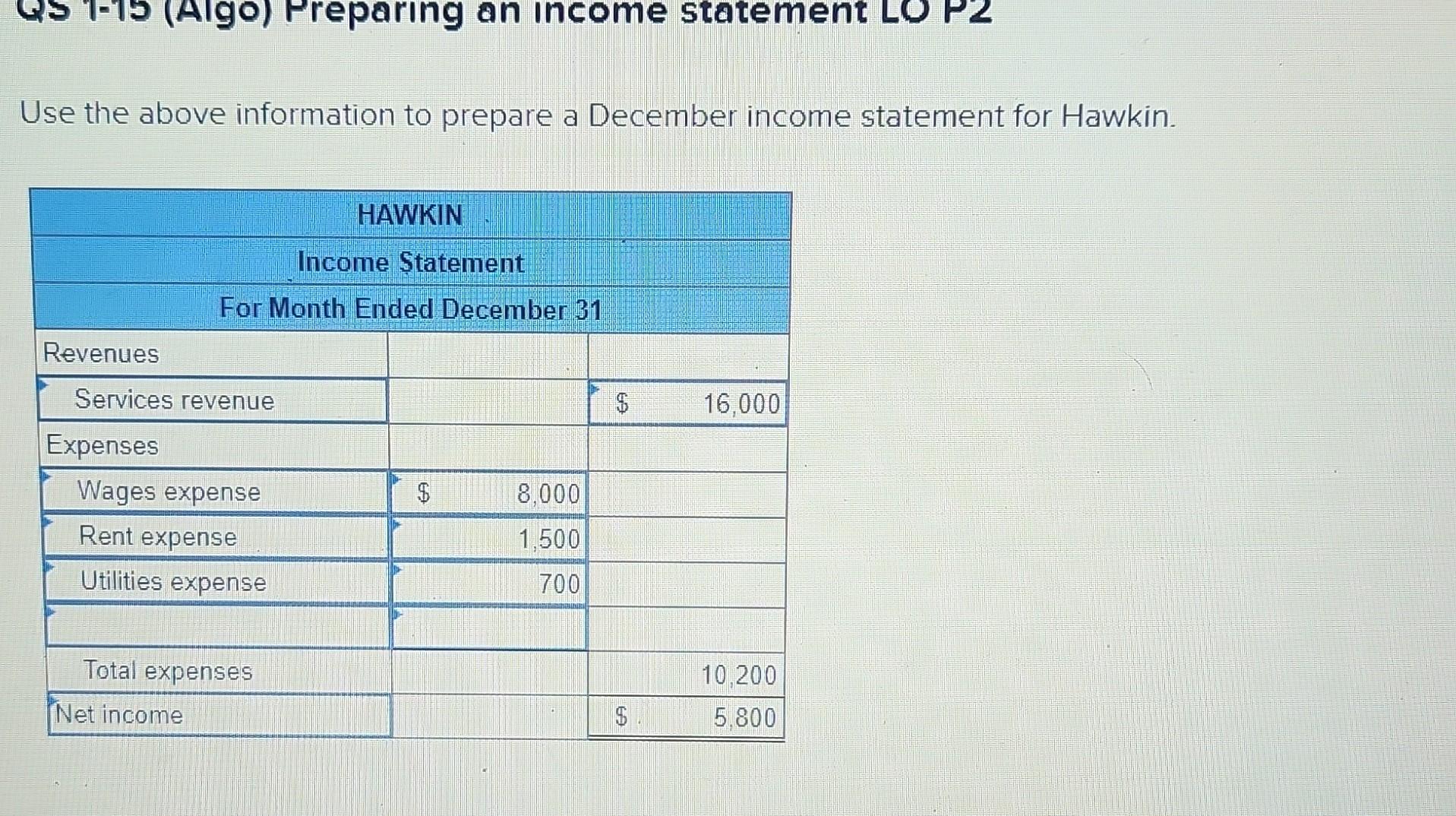 Step 2 Step 3 Required information Use the following information for the