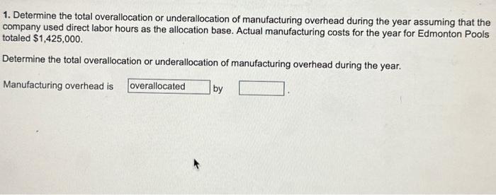 58,500 direct labor (DL) hours, resulting in a predetermined MOH rate of