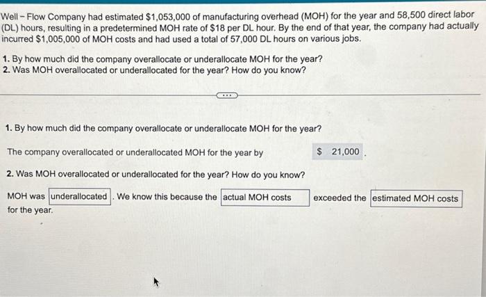 $18 per DL hour. By the end of that year, the company