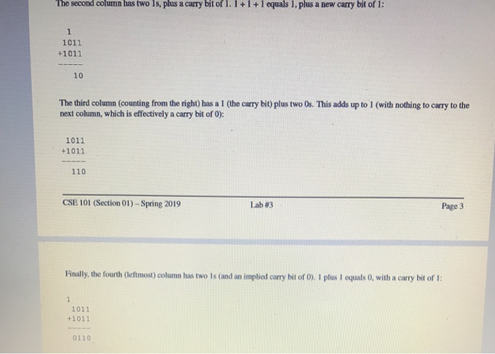 corresponding to the (binary) sum of its arguments. consisting entirely of Os