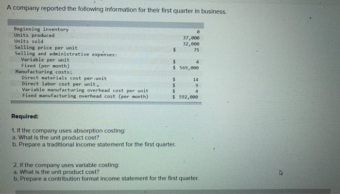 can someone help me with this managerial accounting practice problem A company