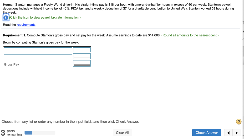expense accrual for Stanton's work. An explanation is not required 3. Journalize