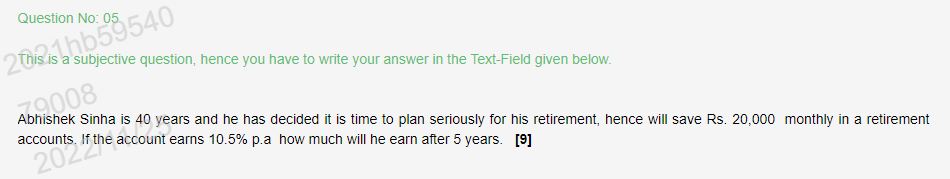  Chis is a subjective question, hence you have to write your