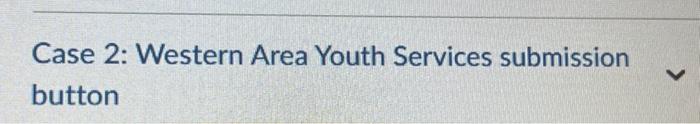  Case 2: Western Area Youth Services submission button write memo and