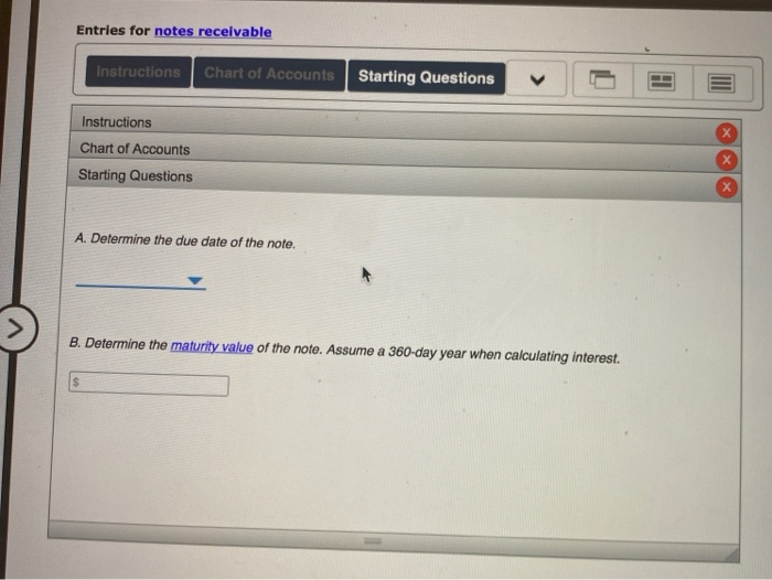 Accounts Starting Questions Instructions Spring Designs & Decorators issued a 180-day, 5%